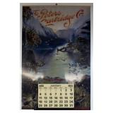 Reproduction 1903 Peters Cartridge Co. calendar,