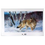 "The Hunter" by R.C. Kray, 217/600, unframed print