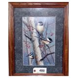 Black Capped Chickadee by Cynthie Fisher