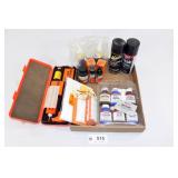 Flat lot gun cleaning supplies
