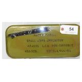 Russian 450 rds. .45 ACP ammo in sealed can with