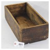 Trojan Powder Co. box jointed wooden box,