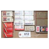 Asstd lot of .22 Rim Fire ammunition LR & WMR,