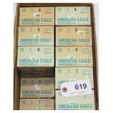 (18) total boxes American Eagle 2 3/4" 12 ga.