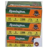 (2) full & (1) partial box Remington Hevi-Shot