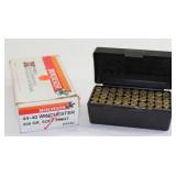 20 rds .44-40 & 50 rds. .38 S&W mixed,