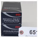(2) boxes CCI primers 200 large rifle, 2 times the