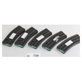 5 D & H Ind. steel M16/AR-15 30 rd. mags