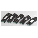 5 D & H Ind. steel M16/AR-15 30 rd. mags