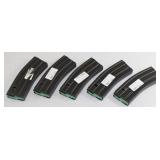 5 D & H Ind. steel M16/AR-15 30 rd. mags