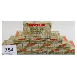 13 boxes Wolf Performance Ammunition
