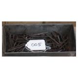 hand forged finish nails