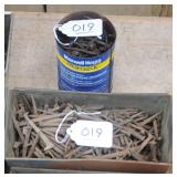 hand forged rose head nails