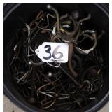 coat hooks & horseshoe roller