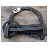 horseshoe roller pair