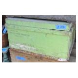 wooden chest, Snake River Trout Co.