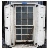 9 over 9 case window & shutters