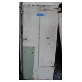 batten door with strap hinges