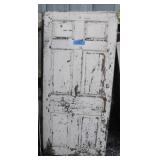 6 panel door strap hinges & thumb latch