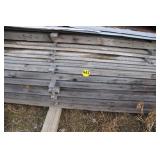 Hemlock rafters, joists, Oak thrash flooring