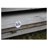 Hemlock floor joists