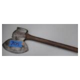 broad ax, signed "Oranzobeck"