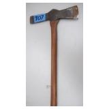 mortise ax, decorated