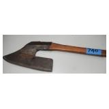 goosewing ax, signed S. Schuma