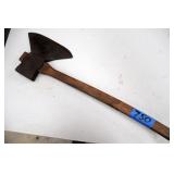 ax, signed "D. Maxy"