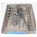 1 dozen auger bits