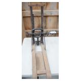 barn framing boring machine