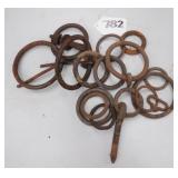 hand forged bull rings