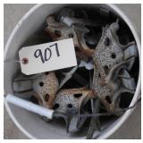 snow catchers, Newside, 1923, 25 pieces