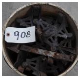 snow catchers, Newside, 1923, 25 pieces