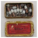 partial box of Remington UMC .22 short 2 piece