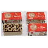 (3) boxes Sears .22 LR copper plated cartridges