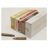 (2) boxes plus 3 rounds - .35 Rem.