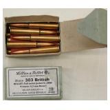 (2) boxes 20 rounds per box of .303 British