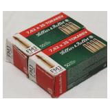 (2) full boxes 7.62 x 25 Tokarev Sellier & Bellot