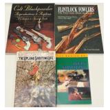 (4) books - "Colt black powder reproduction &