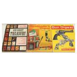 (3) books - "Gun Digest treasury", "1956 Gun