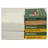 (5) boxes assorted .25-06 Rem. fired brass