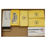 (6) boxes .45 ACP fired brass cases,