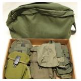 flat lot - U.S. Medic bag, 5 mag pouches &