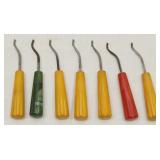 7 pc GUNLINE stock checkering set