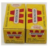 (2) Vintage appearing to be full boxes Winchester