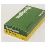1 box Remington .30-30 Win. 150 gr. Core-lokt sp