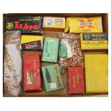 flat lot asstd bullets, all opened boxes