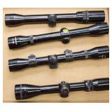 flat lot (4) asstd scopes, Bushnell Sportview