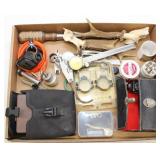 flat lot asstd bore sighter, punch set, deer